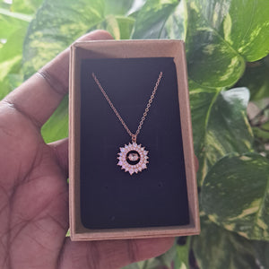Rhinestones Stainless Steel Necklace