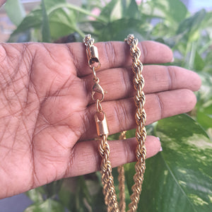 Stainless Steel Necklace_Rope Chain