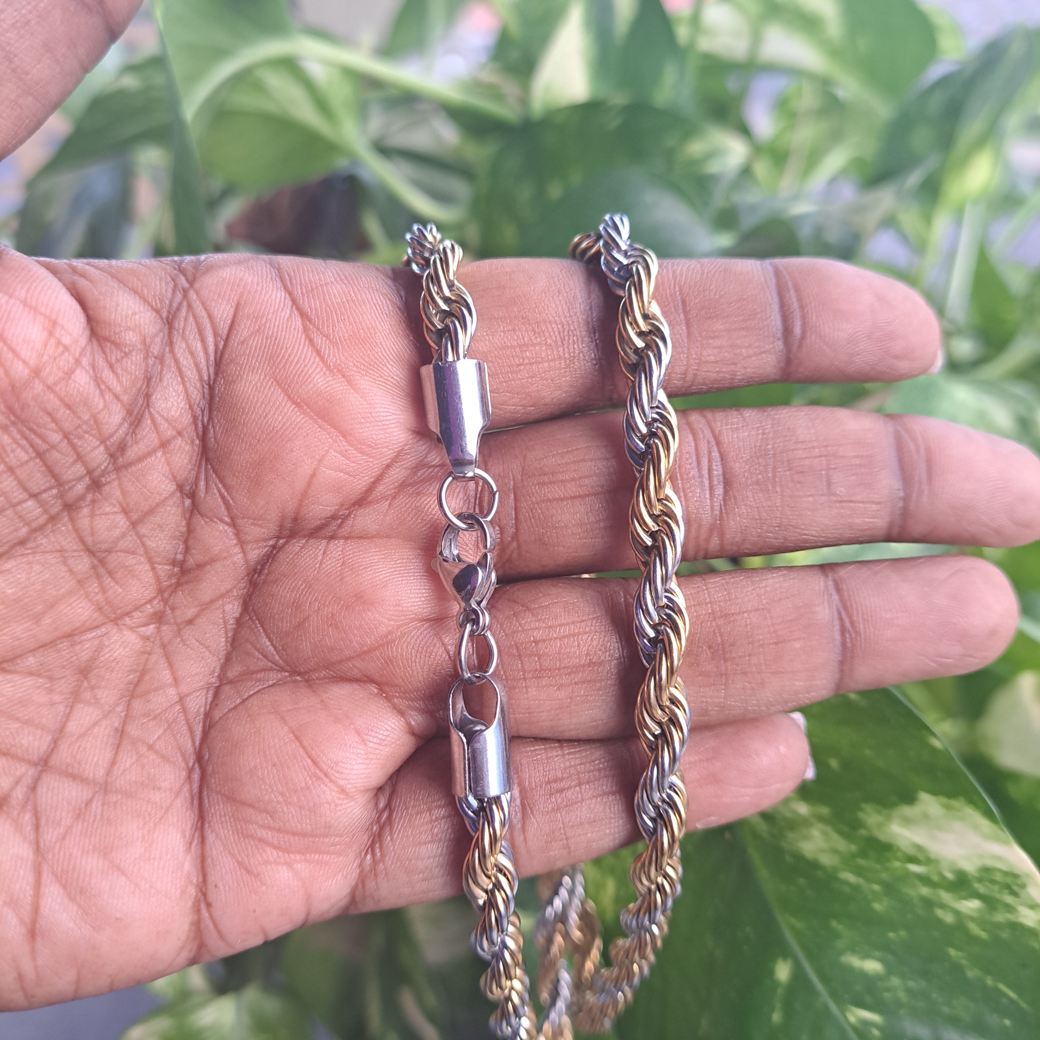 Stainless Steel Necklace_Rope Chain