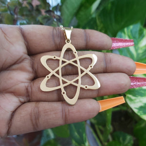 Atom Science Stainless Steel Necklace