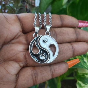 Yin-Yang Couples, Best Friends/Besties Fashion Necklaces