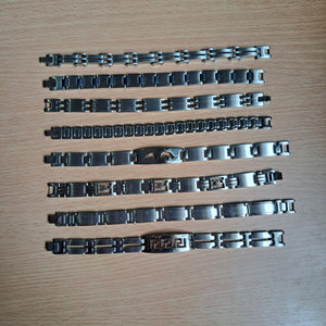 Mixed Band Stainless Steel Bracelet