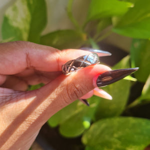 Diamond Cut Stainless Steel Ring